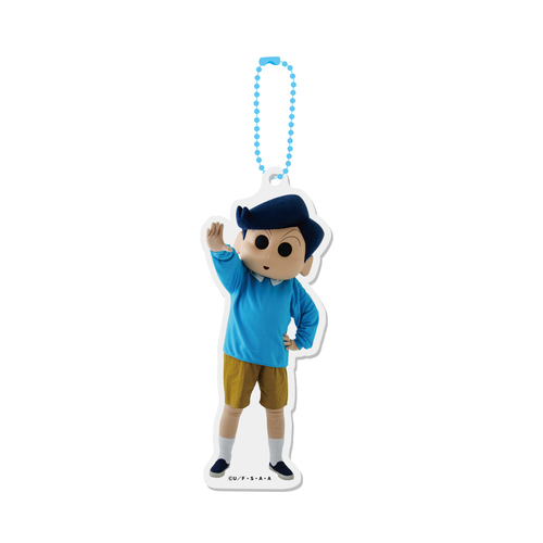 クレヨンしんちゃん アクリルキーホルダー ハイ！チーズ！ 風間くん
